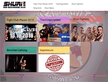 Tablet Screenshot of fightclub-news.de